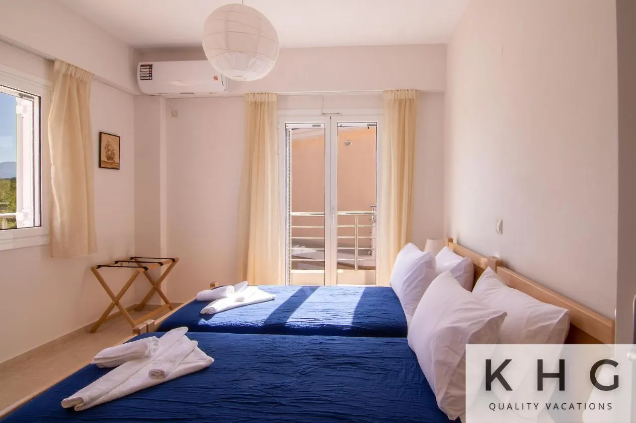 Red Sand Apartment 1 Min From Megas Lakos Beach! Lixouri 0*,